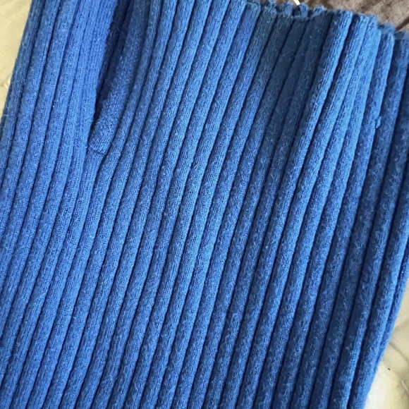 Giu Giu extra long stretchy Nonna pants cobalt blue M - Picture 3 of 5